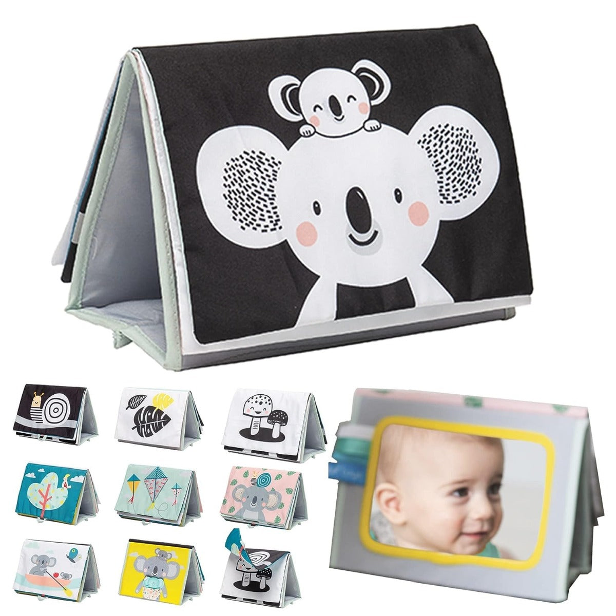 Taf Toys carticica Tummy-Time Book 0m+ Koala Imagine principală a produsului