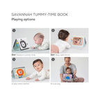 Taf Toys carticica Tummy-Time Book 0m+ Savannah