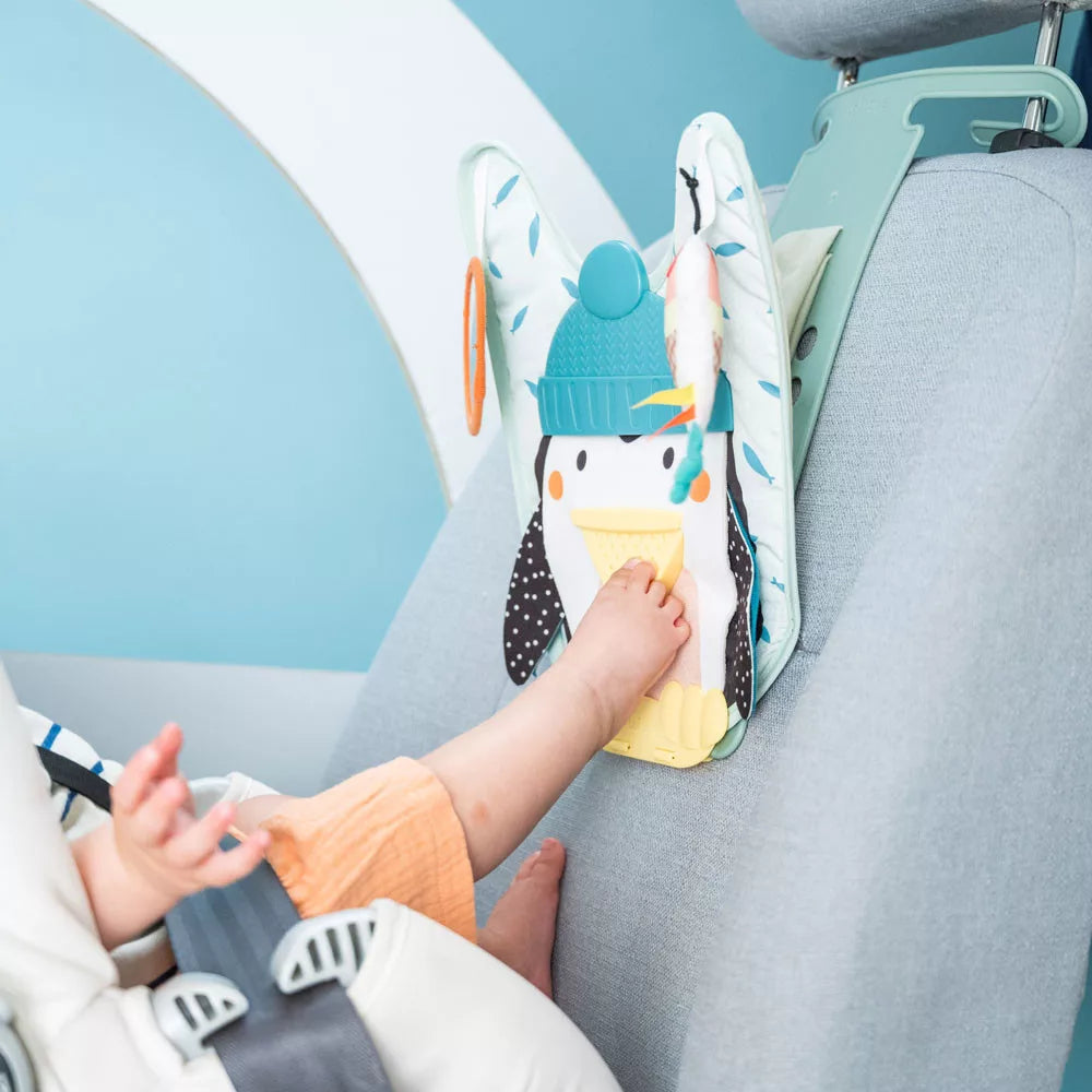 Taf Toys jucarie muzicala pentru masina Penguin Play and Kick 0m+