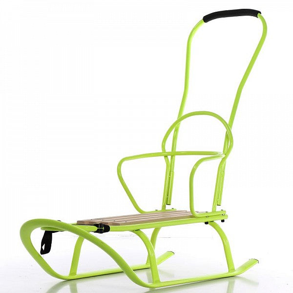 Tako sanie copii Fluo cu spatar si maner 6m+, Green 03 01 Imagine principală a produsului