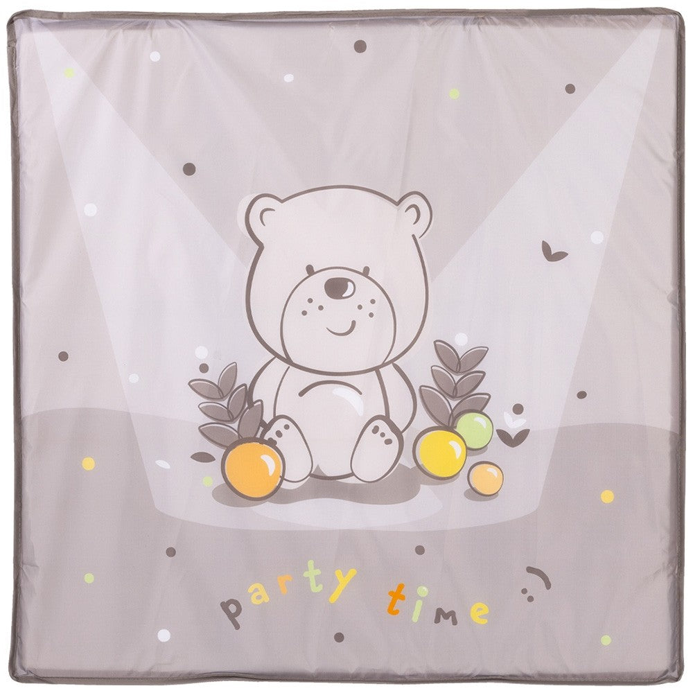 Chipolino tarc de joaca pliabil Pop Up 0m+ Bear beige