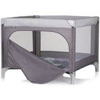 Chipolino tarc de joaca pliabil Pop Up 0m+ Hippo grey