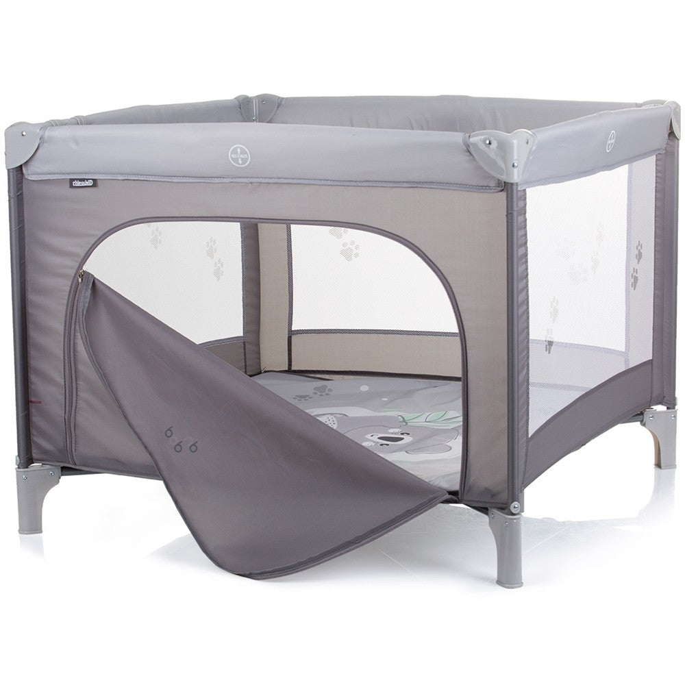 Chipolino tarc de joaca pliabil Pop Up 0m+ Koala grey