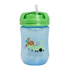 Dr.Brown's Canita cu pai si capac de 270 ml pentru 12m+ Albastru