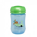 Dr.Brown's Canita cu pai si capac de 270 ml pentru 12m+ Albastru