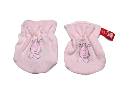 Teddy manusa bebelusi anti-zgarieturi, Girafa roz Imagine principală a produsului