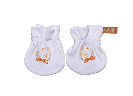 Teddy manusa bebelusi anti-zgarieturi, Ursulet Cream Imagine principală a produsului