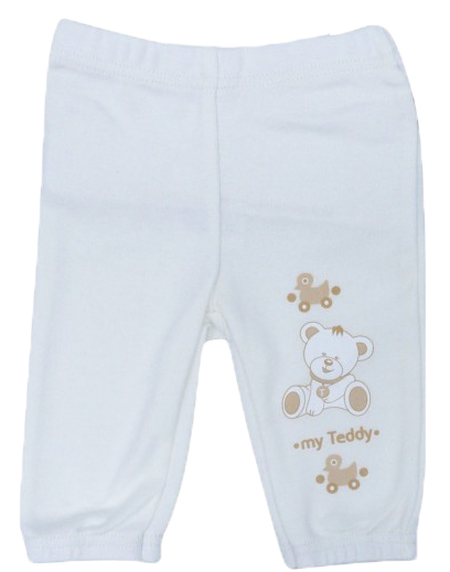Teddy pantaloni cu elastic pentru bebelusi nou nascuti 0m+ 078607 03