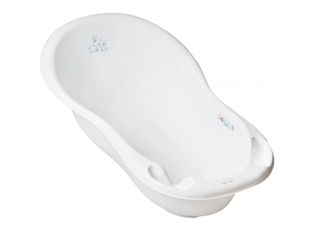 Tega Baby cadita pentru baie 102 cm, Iepurasi Alb