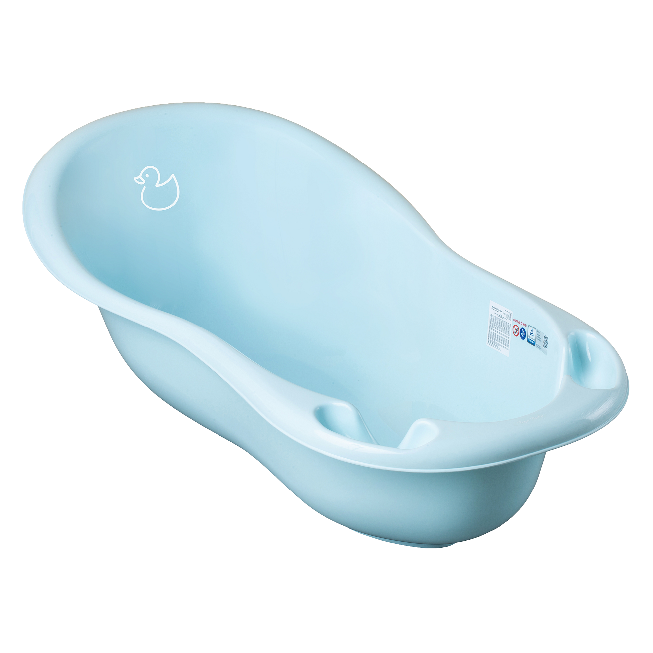 Tega Baby cadita baie 102 cm Ratusca 0m+, Albastru DK005