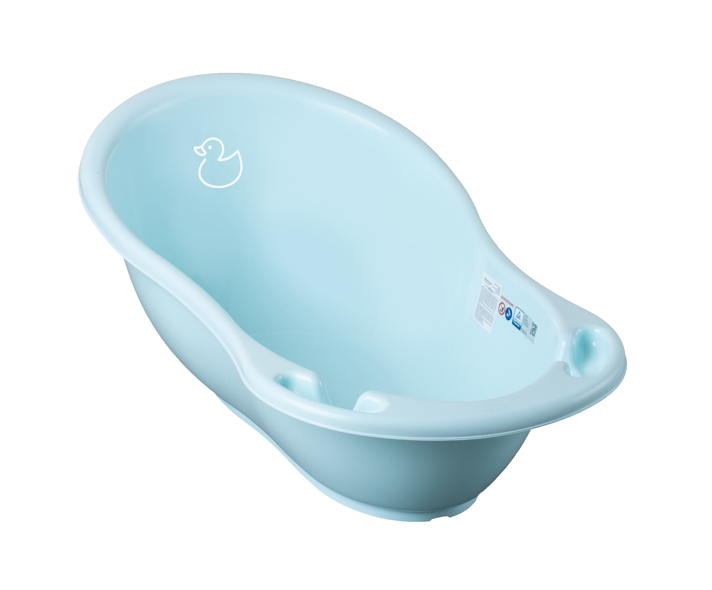 Tega Baby cadita baie 86 cm 0m+, Ratusca Albastru 