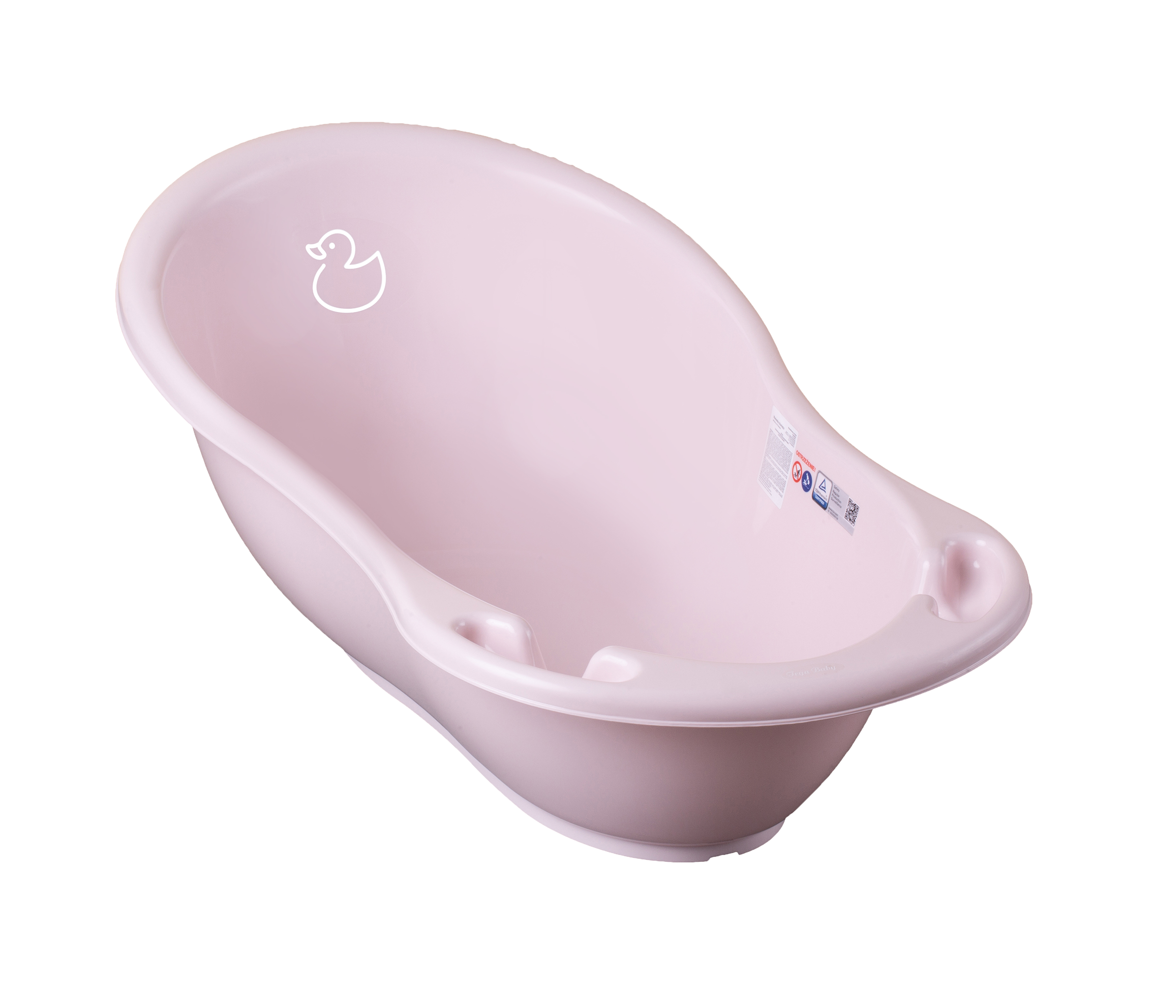 Tega Baby cadita baie 86 cm 0m+, Ratusca Roz
