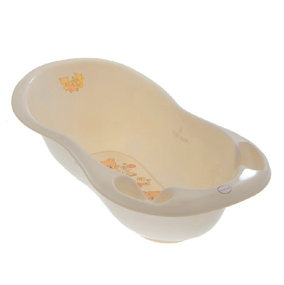 Tega Baby cadita pentru baie 102 cm Ursuleti Crem