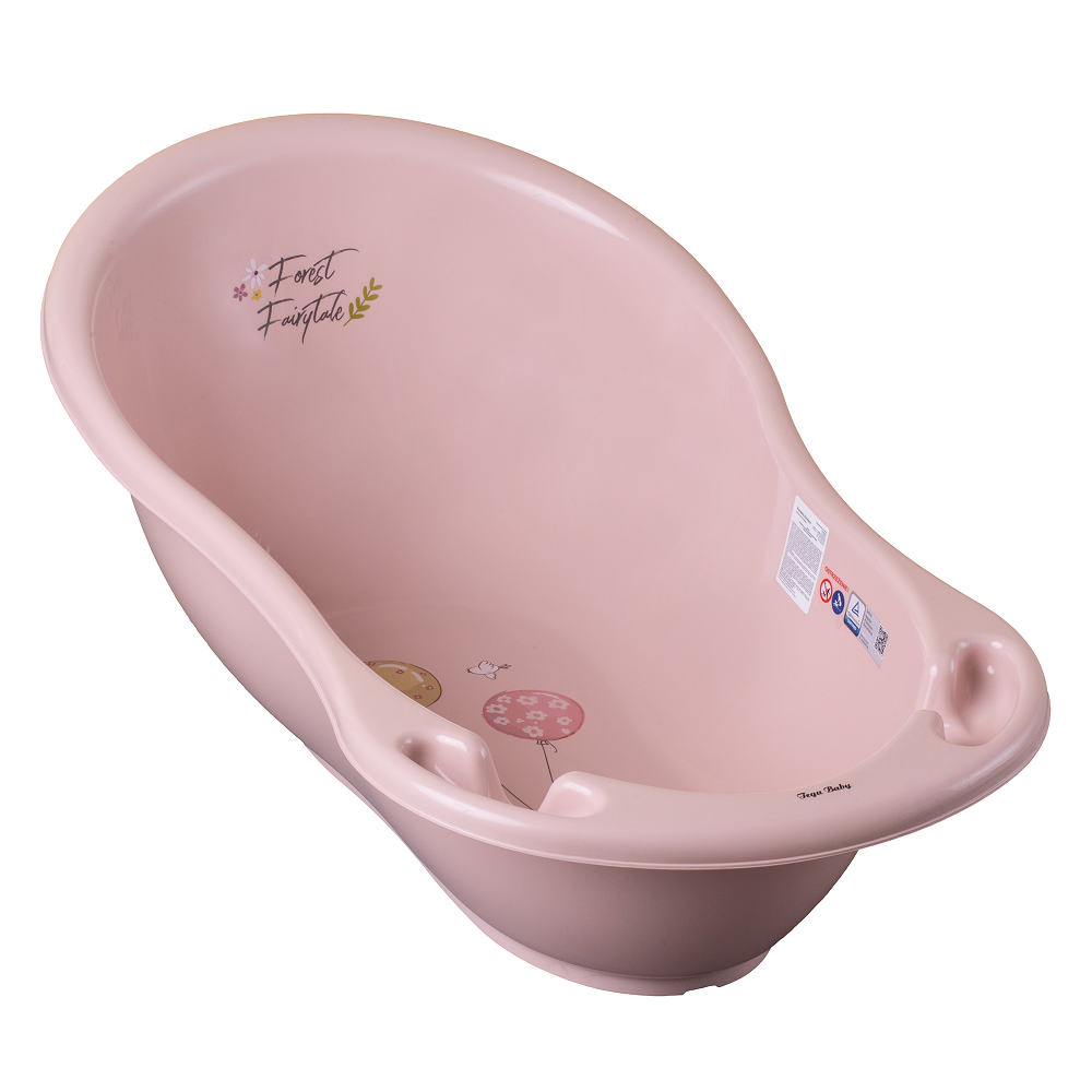 Tega Baby cadita pentru baie 86 cm Forest Fairytale 0m+, Roz Imagine principală a produsului