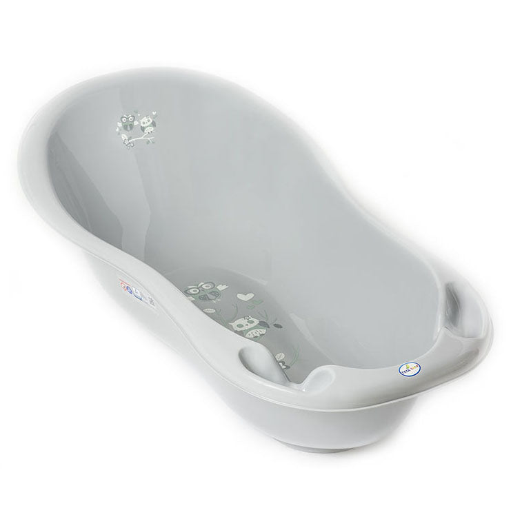 Tega Baby Cadita pentru baie 86 cm Sowa Bufnita gri Imagine principală a produsului