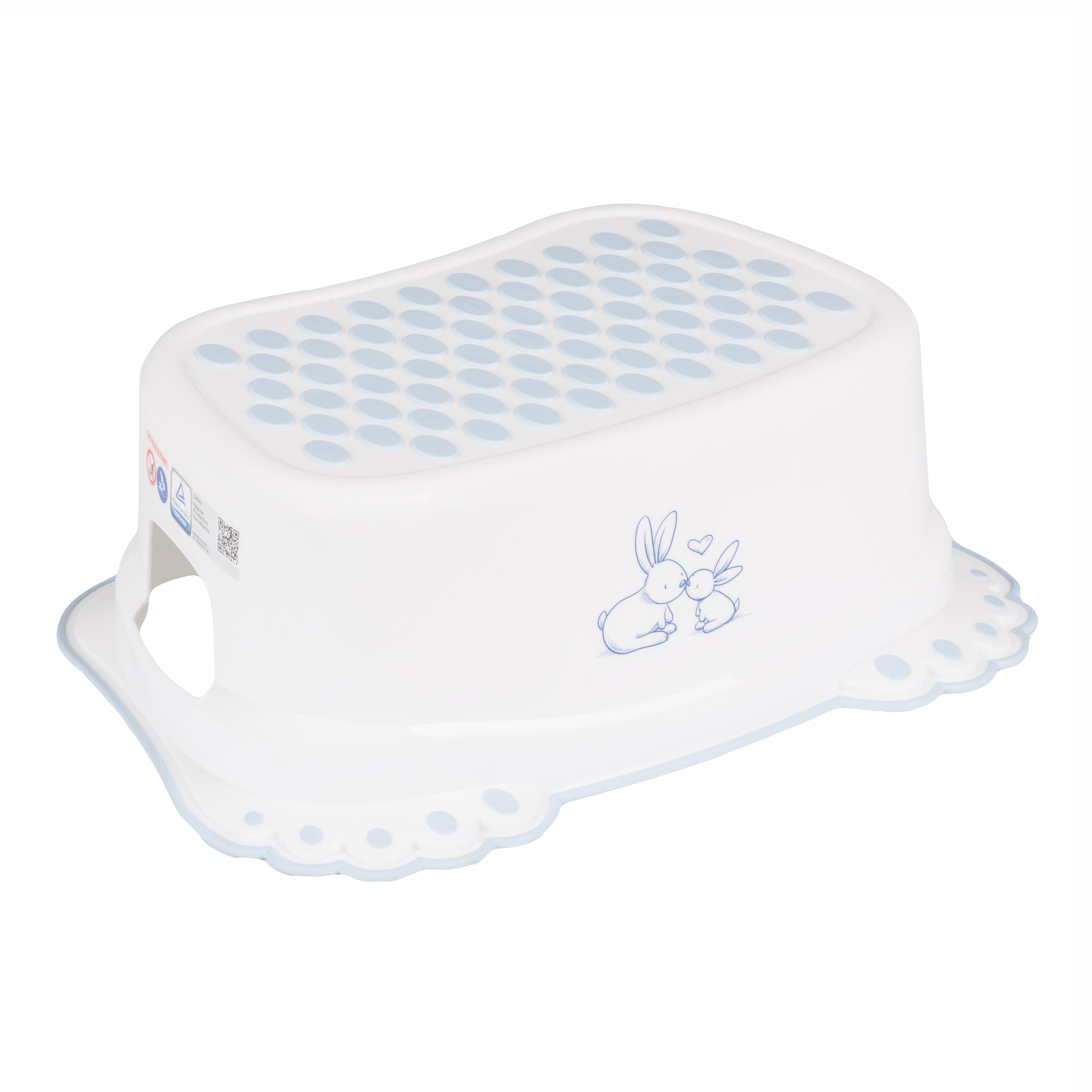 Tega Baby inaltator pentru toaleta si chiuveta 12m+ Iepurasi Alb