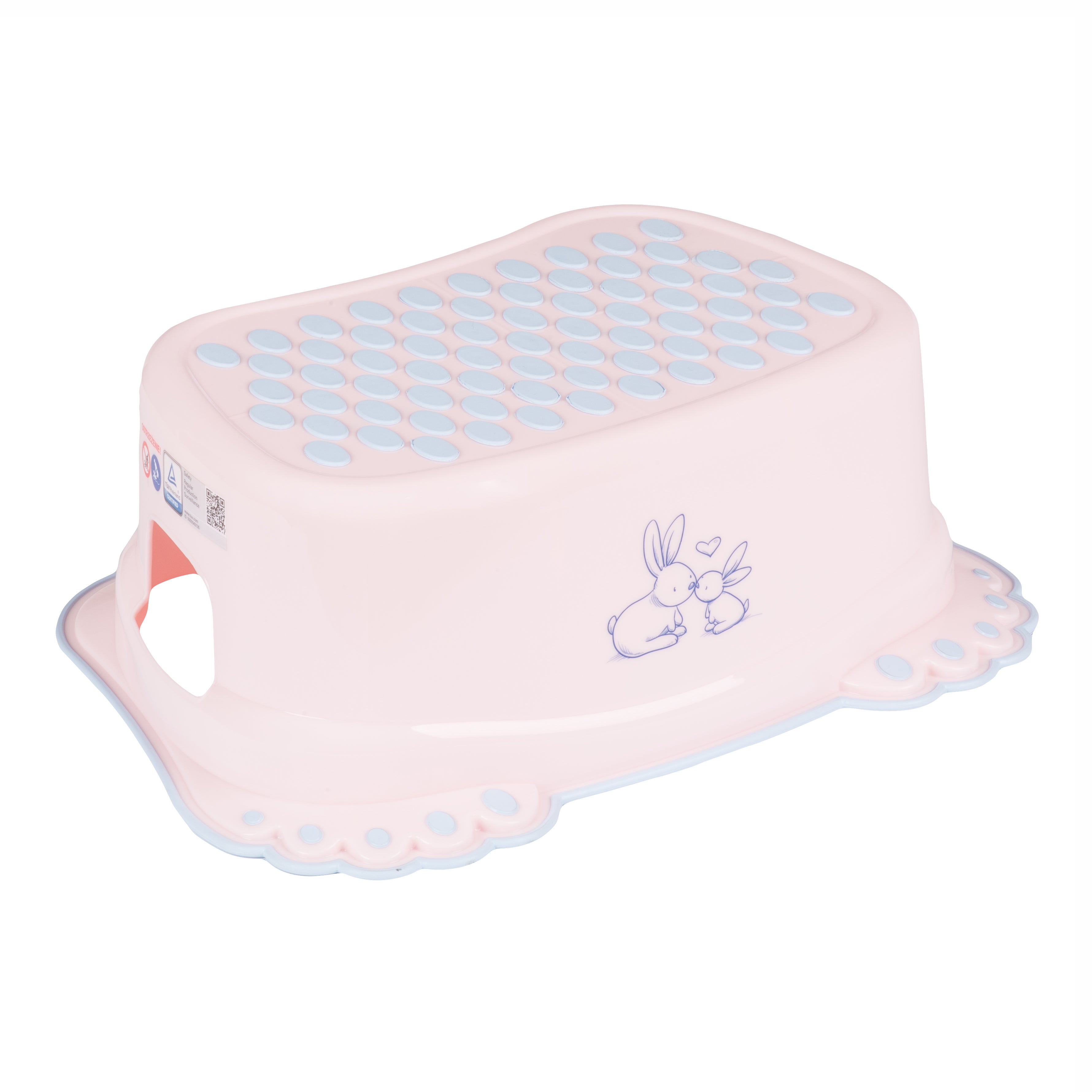 Tega Baby inaltator pentru toaleta si chiuveta 12m+ Iepurasi Roz