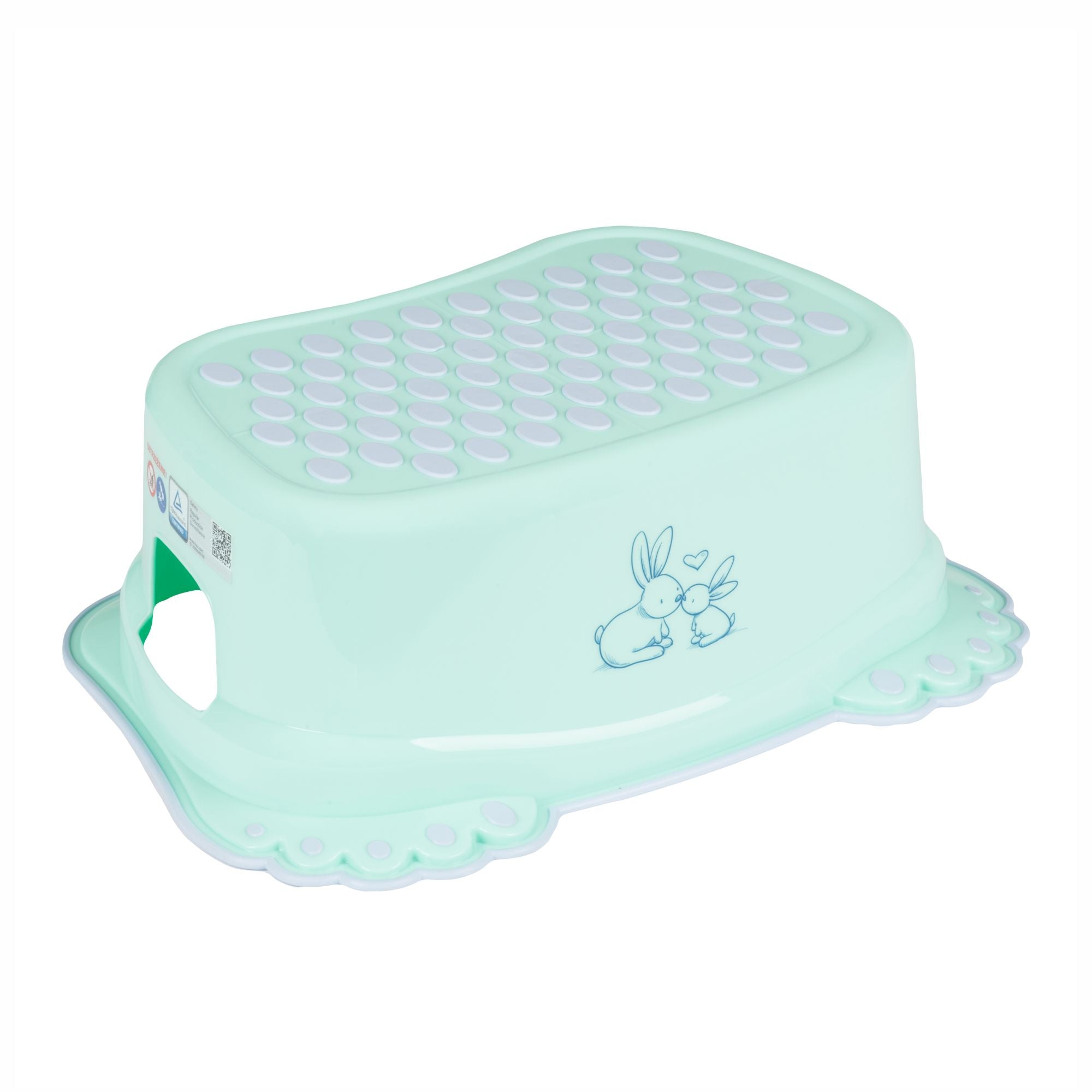 Tega Baby inaltator pentru toaleta si chiuveta 12m+ Iepurasi Verde