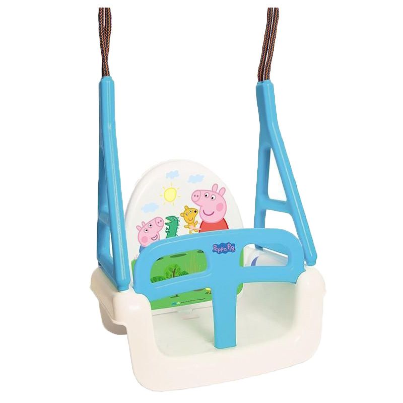 Tega Baby leagan copii 6m+ pana la 30 kg, Peppa Pig White-Blue 