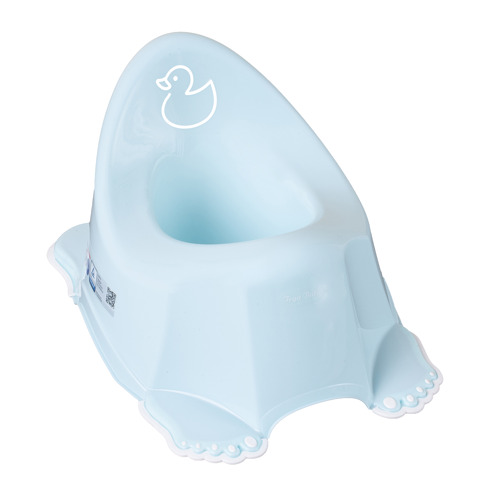 Tega Baby olita anti-alunecare 6m+ Ratusca, Blue Imagine principală a produsului