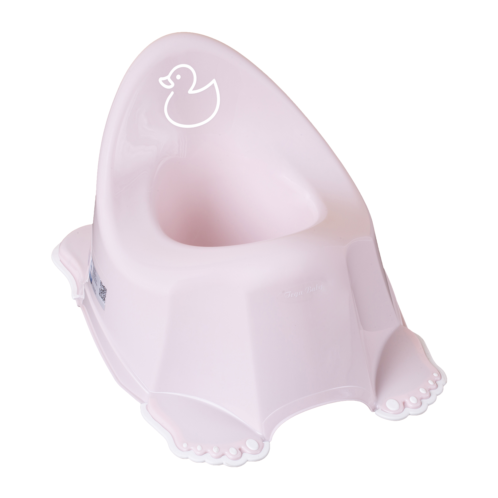 Tega Baby olita muzicala anti-alunecare 6m+ Ratusca, Roz