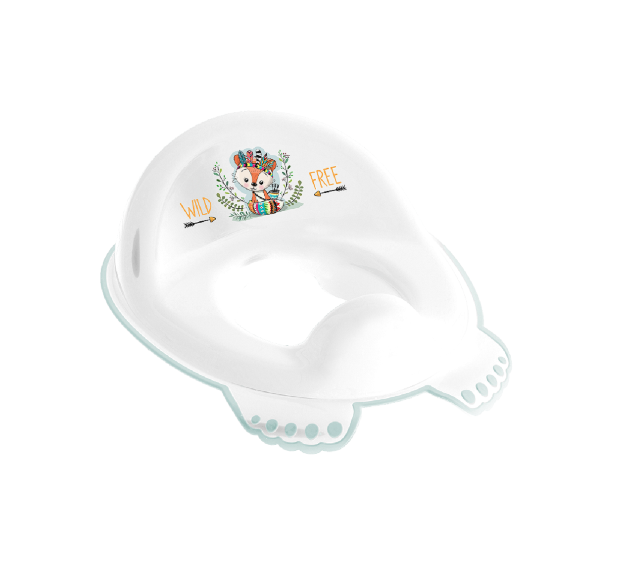 Tega Baby reductor antiderapant toaleta 12m+, Wild West Vulpe 