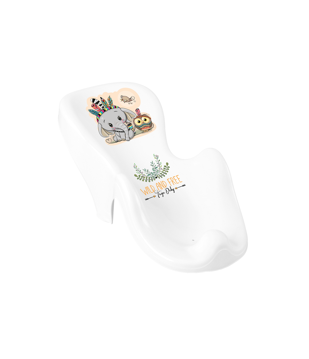 Tega Baby suport baie 0m+, Wild West Elefant DZ003 Imagine principală a produsului