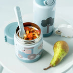 Done by Deer termos alimente 300 ml 0m+ Tiny Farm Blue