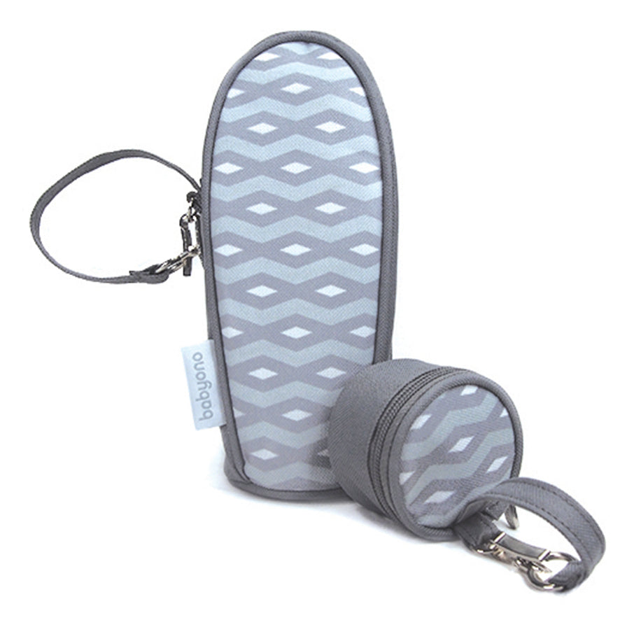 Baby Ono termos biberon+port suzeta Style Grey 01