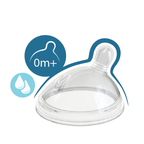 Chicco tetina silicon Step Up 1 flux mediu 0m+ 1 buc/set