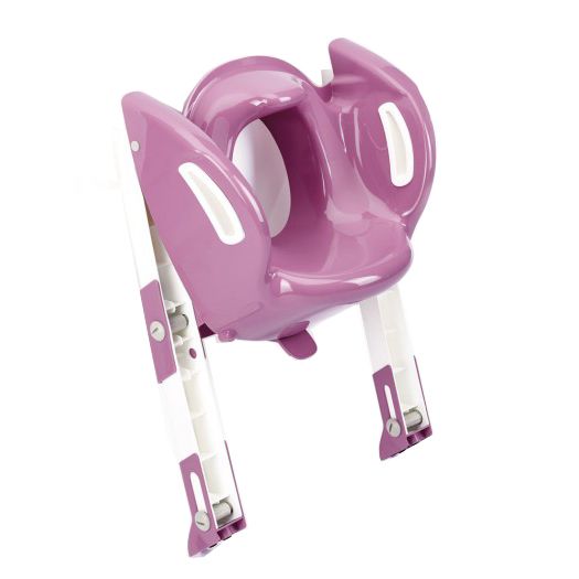 Thermobaby Kiddyloo reductor toaleta cu scara 18m+ Fuchsia.02