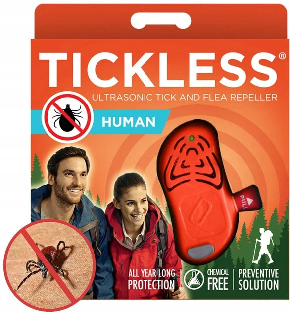 Tickless dispozitiv anti-capuse ultrasonic Human adulti Portocaliu neon