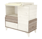 Timba comoda pentru infasat Kloe de 95 cm Cream-Salcie