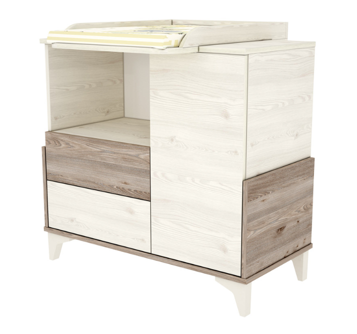 Timba comoda pentru infasat Kloe de 95 cm Cream-Salcie