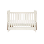Timba patut din lemn Kloe 60x120 cm Cream-Salcie