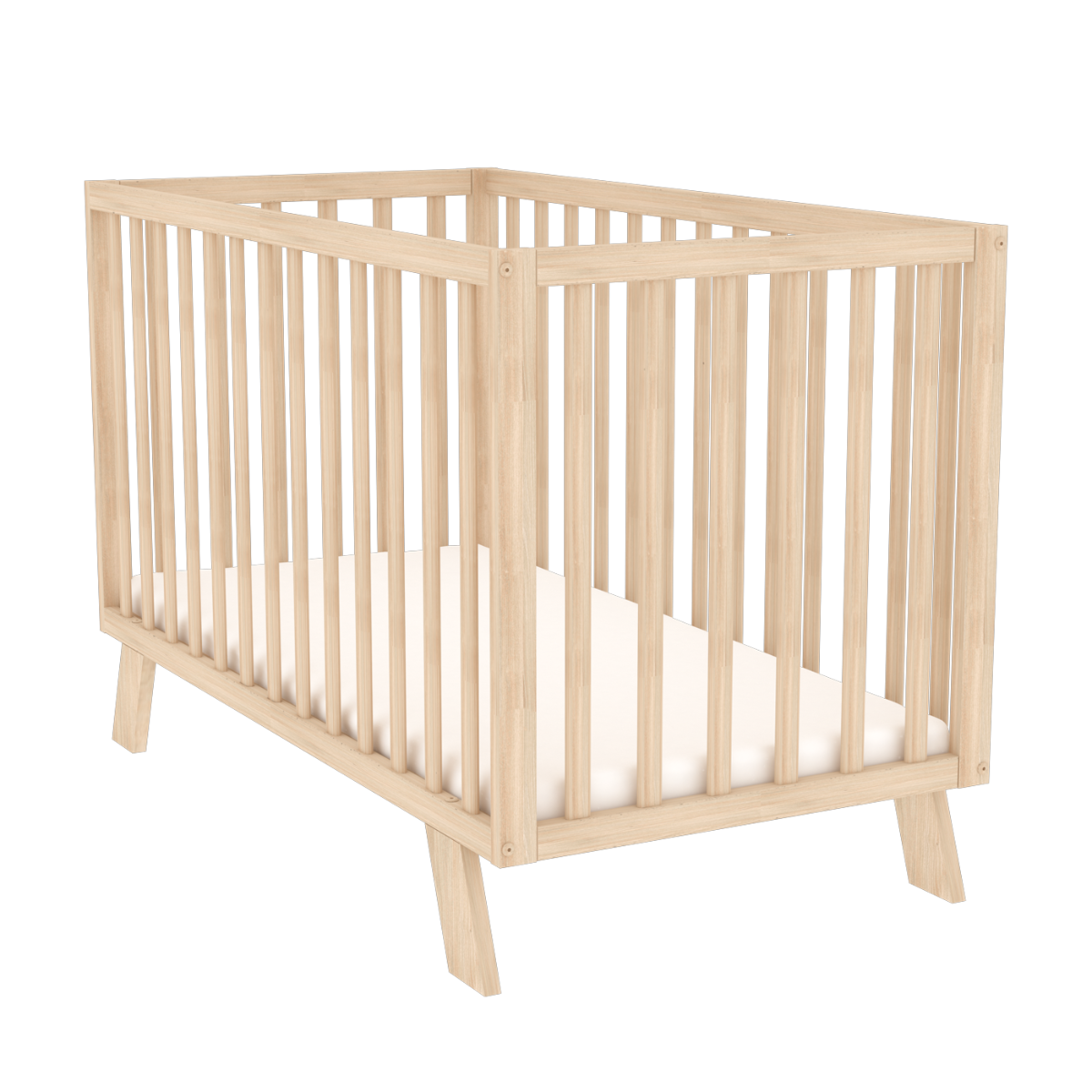 Timba patut transformabil in tarc 120x60 cm Niki, Iedera