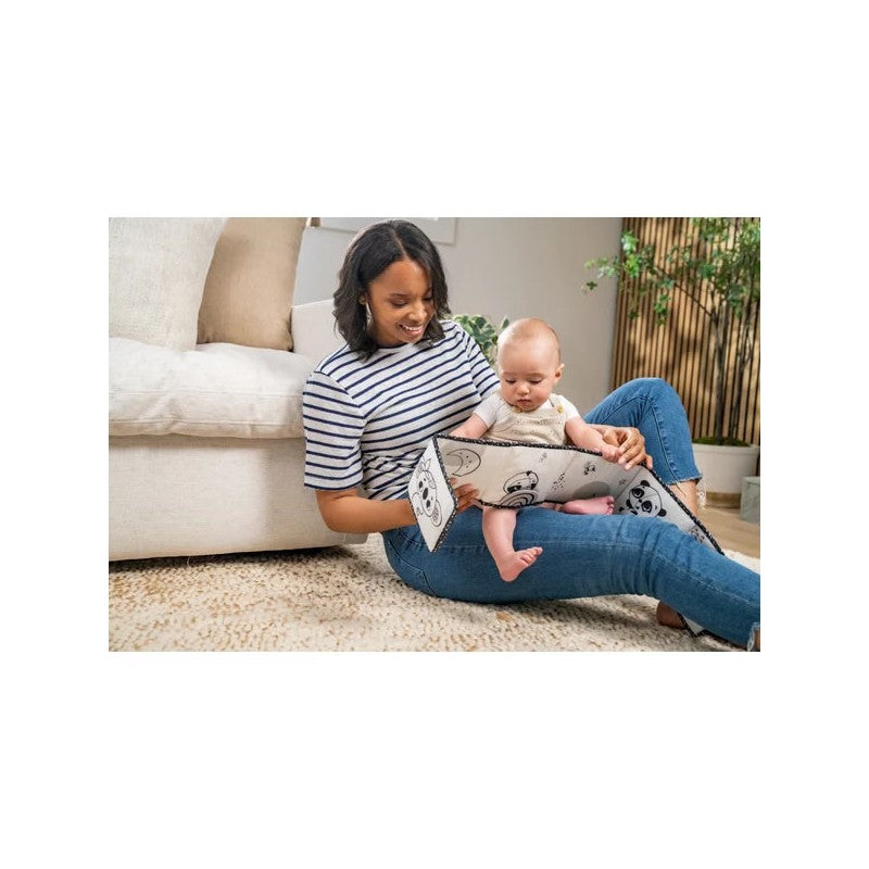 Tiny Love carticica moale interactiva Black&White 0m+