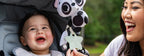 Tiny Love jucarie plus zornaitoare Black&White 0m+ Panda Elizabeth