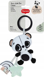 Tiny Love jucarie plus zornaitoare Black&White 0m+ Panda Elizabeth