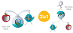 Tiny Love carusel muzical 2in1 Take Along&Tummy Time 01