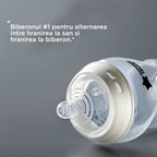 Tommee Tippee biberon cu autosterilizare Natural Start 260 ml 0m+