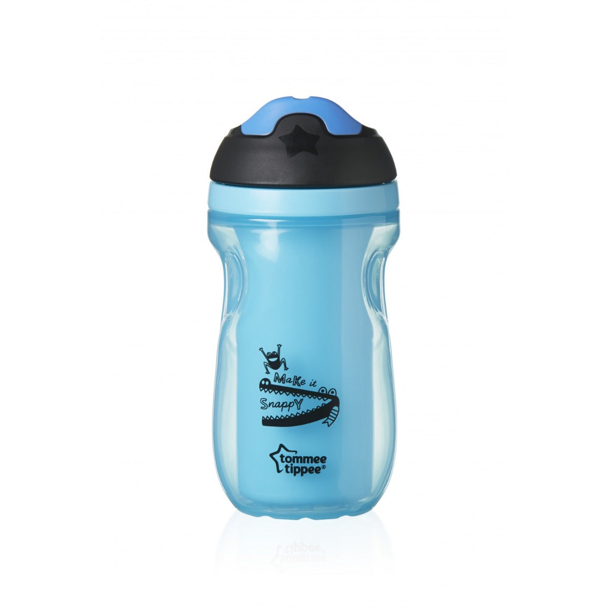 Tommee Tippee cana cu pai izoterma Explora 260 ml 12m+ Albastru