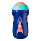 Tommee Tippee cana cu cioc izoterma 260 ml Drinking Cup 12m+ Albastru cu naveta