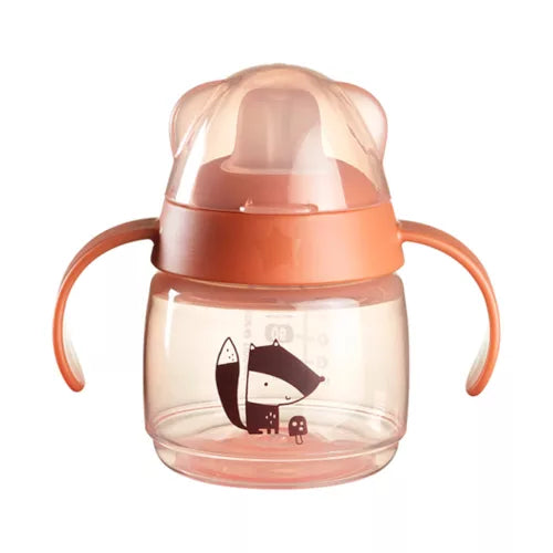 Tommee Tippee cana de tranzitie cu manere si cioc moale 150 ml 4m+ Imagine secundară a produsului