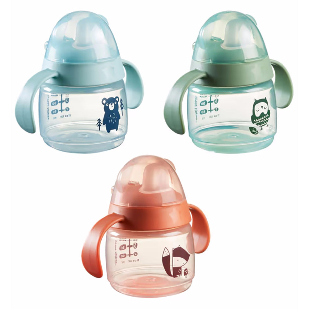 Tommee Tippee cana de tranzitie cu manere si cioc moale 150 ml 4m+