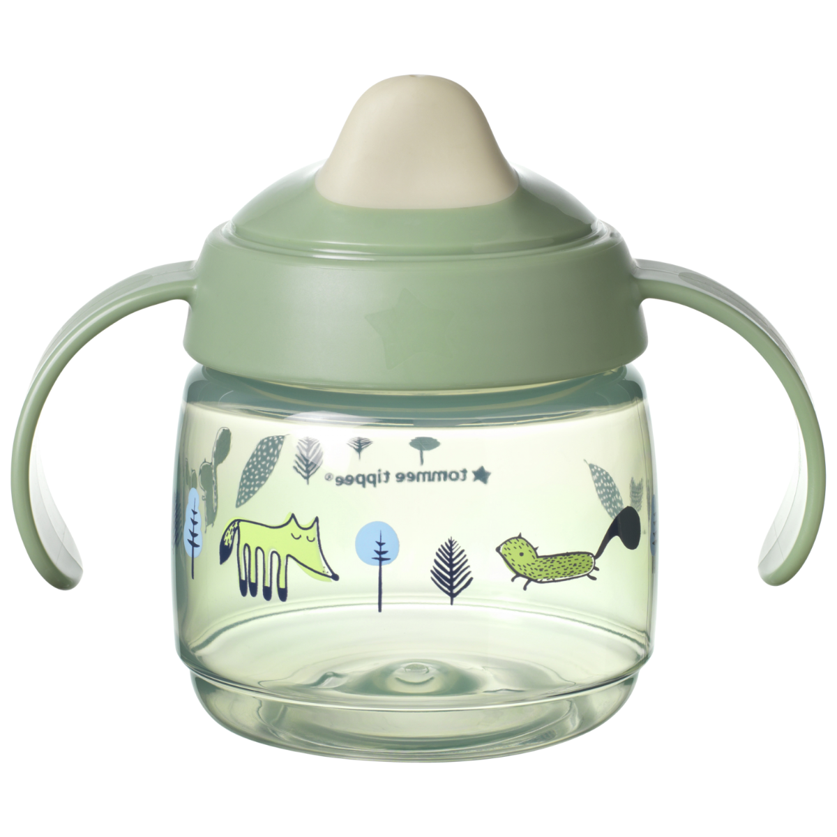 Tommee Tippee cana Super Star 190 ml 4m+ Verde
