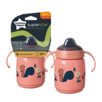 Tommee Tippee cana Super Star 300 ml 6m+ Roz