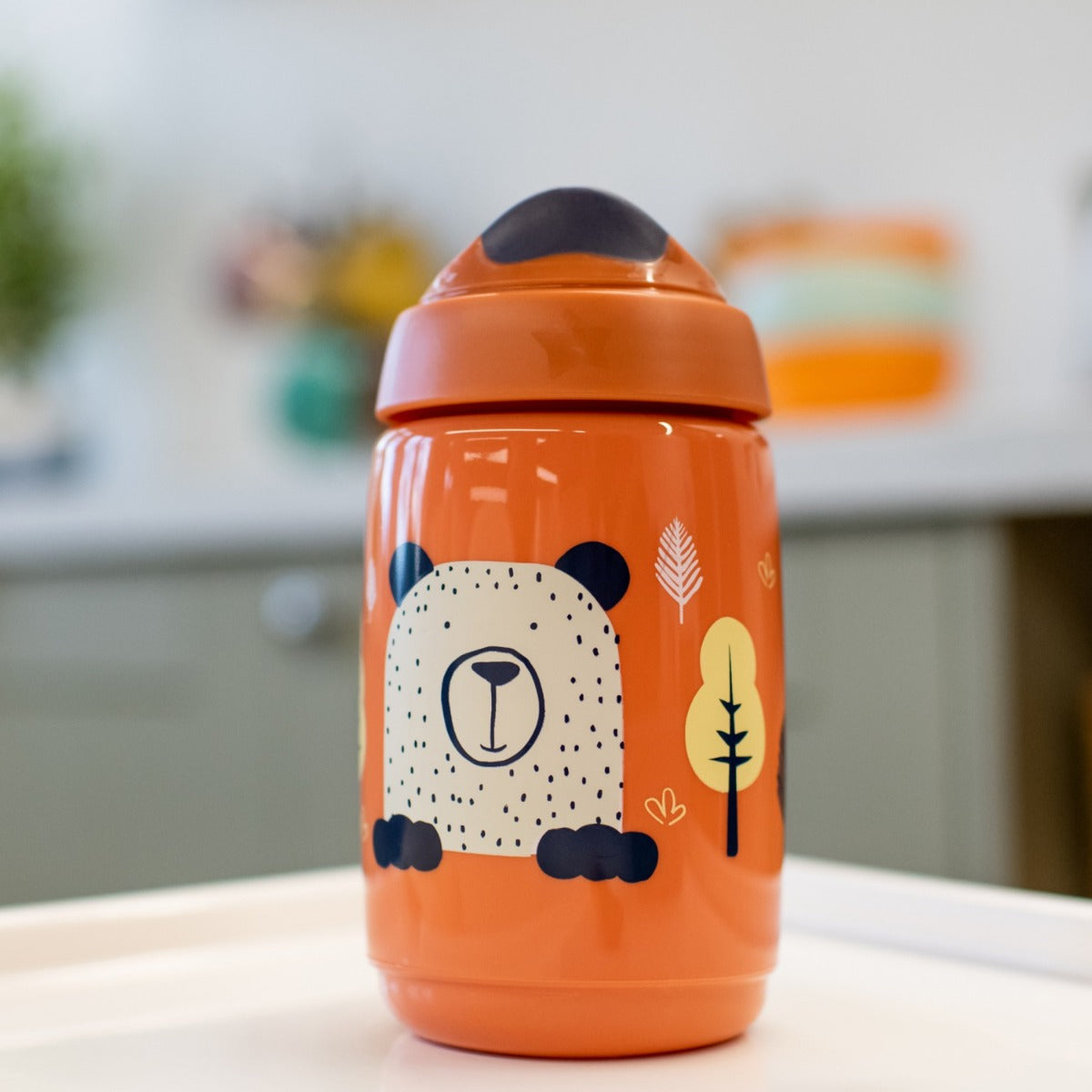 Tommee Tippee cana Super Star 390 ml 12m+ Portocaliu