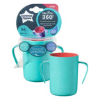 Tommee Tippee canita cu maner de 200 ml EasiFlow 360, 6m+ Verde