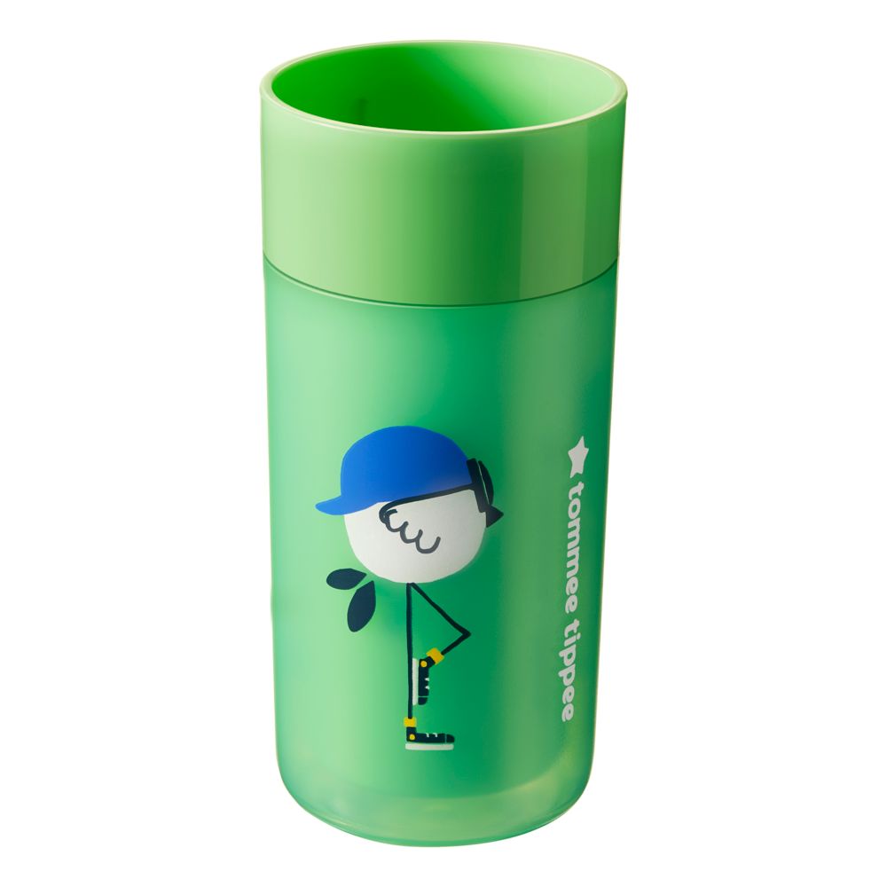 Tommee Tippee canita izoterma de 250 ml EasiFlow 360, 12m+ Verde
